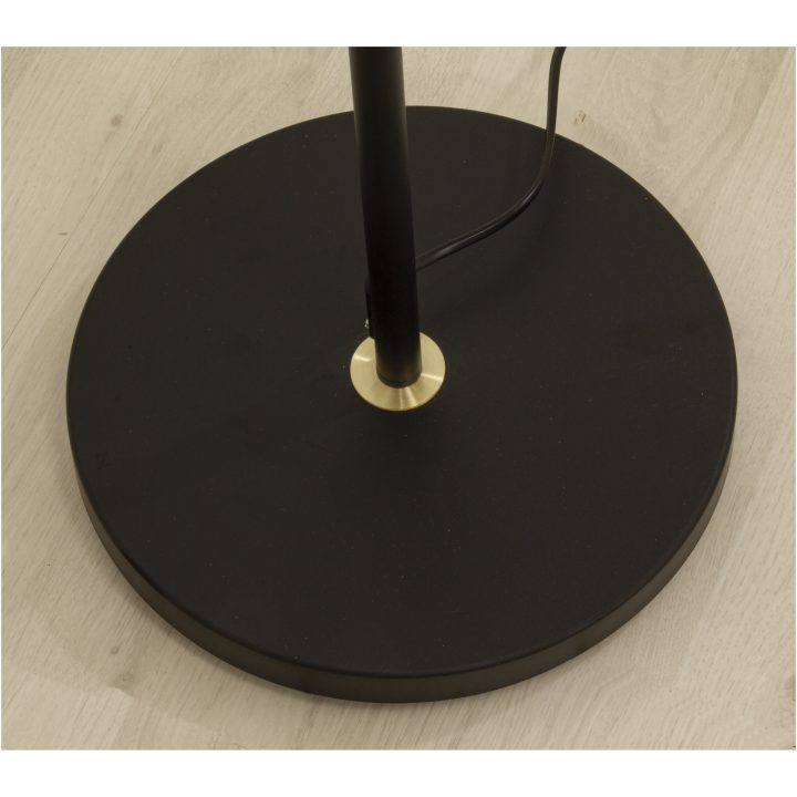 Bow Golvlampa. 3-arm, Svart ANETA HOME Sockel GU10 Svart /Matt Mässing – bild 3