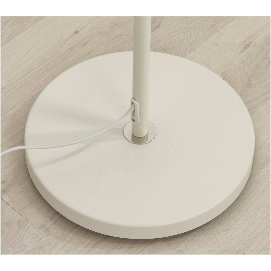 Bow Golvlampa. 3-arm, Vit ANETA HOME Sockel GU10 Vit /Brun /Silver – bild 2