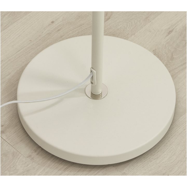 Bow Golvlampa. 3-arm, Vit ANETA HOME Sockel GU10 Vit /Brun /Silver – bild 2