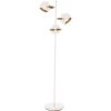 Bow Golvlampa. 3-arm, Vit ANETA HOME Sockel GU10 Vit /Brun /Silver – miniatyr 1
