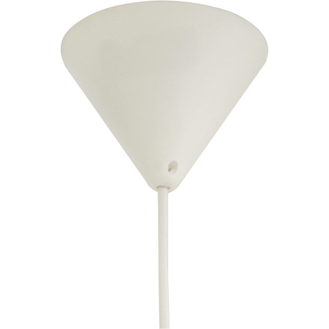 Bow Taklampa, Singel, Vit ANETA HOME Sockel GU10 Vit /Brun /Silver – bild 2