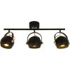 Bow Takspot, Svart ANETA HOME Sockel GU10 Svart /Matt Mässing – miniatyr 1