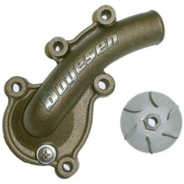 BOYESEN Water pump cover with impeller - Honda CR250R