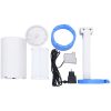 Bräddavlopp till pool med pump och adapter 16 cm plast vidaXL – miniatyr 2