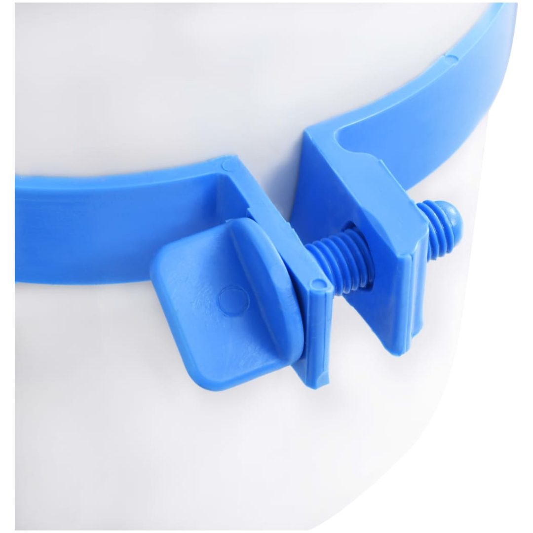 Bräddavlopp till pool med pump och adapter 16 cm plast vidaXL – bild 7