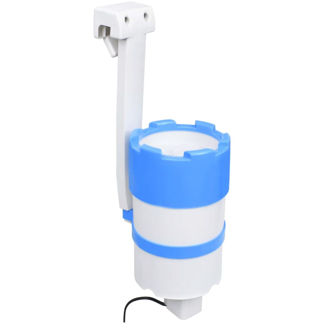 Bräddavlopp till pool med pump och adapter 16 cm plast vidaXL