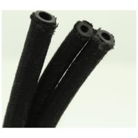 Braided Fuel Hose 5x10mm Black 10m BIHR