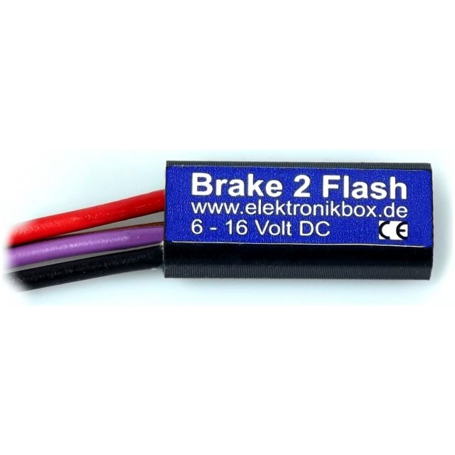 Blinkmodul Brake 2 Flash Svart AXEL JOOST ELEKTRONIK