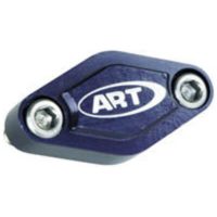 Brake Block Off Plate Blue ATV ART