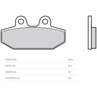 Brake Pads 07HD23SP Sintered Metal Brembo