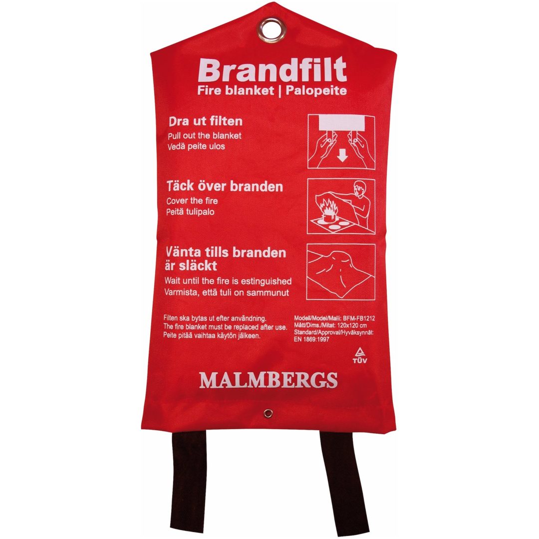 Brandfilt, 120x120 cm MALMBERGS