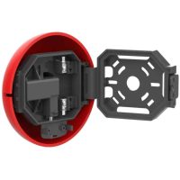 BRANDLARMSKLOCKA RÖD 24V