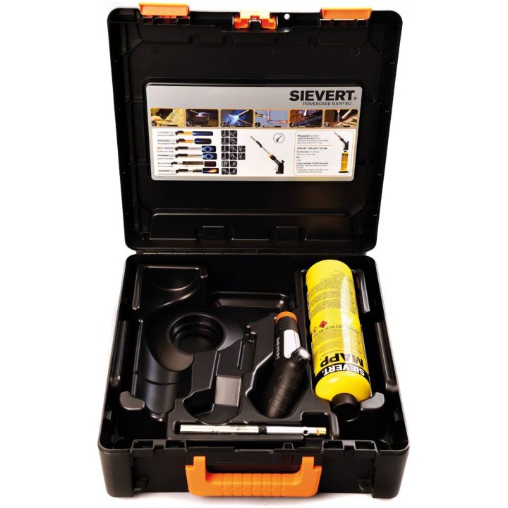 Brännarset Powercase MAPP SIEVERT POWERCASE POWERJET MAPP EU – bild 2