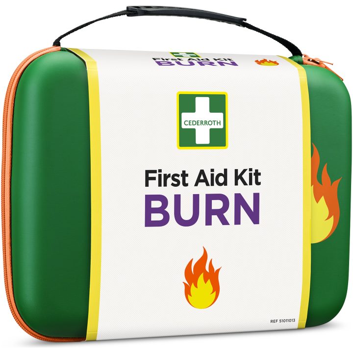 Brännskadekit Första Hjälpen Grön Cederroth – bild 2
