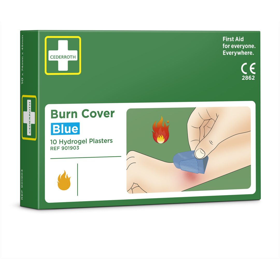 Brännskadeprodukt Burn Cover Hydrogel Blå Cederroth – bild 2
