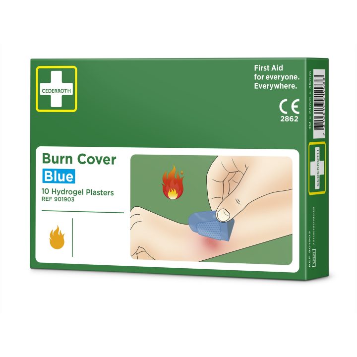 Brännskadeprodukt Burn Cover Hydrogel Blå Cederroth – bild 3