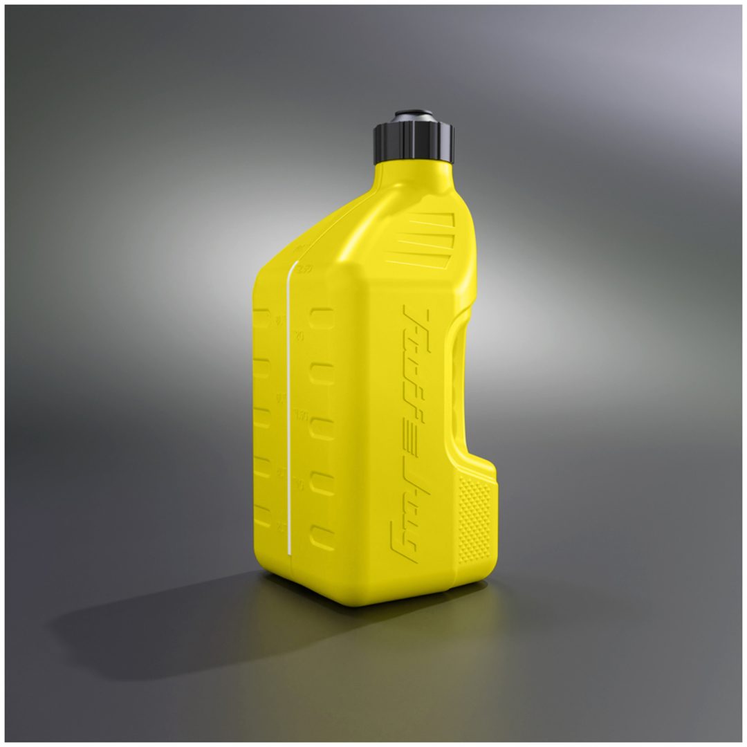Bränsledunk 10L Gul med Svart Ripperlock G3 TUFF JUG – bild 3