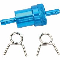 Bränslefilter Anodiserad Aluminium Blå EMGO