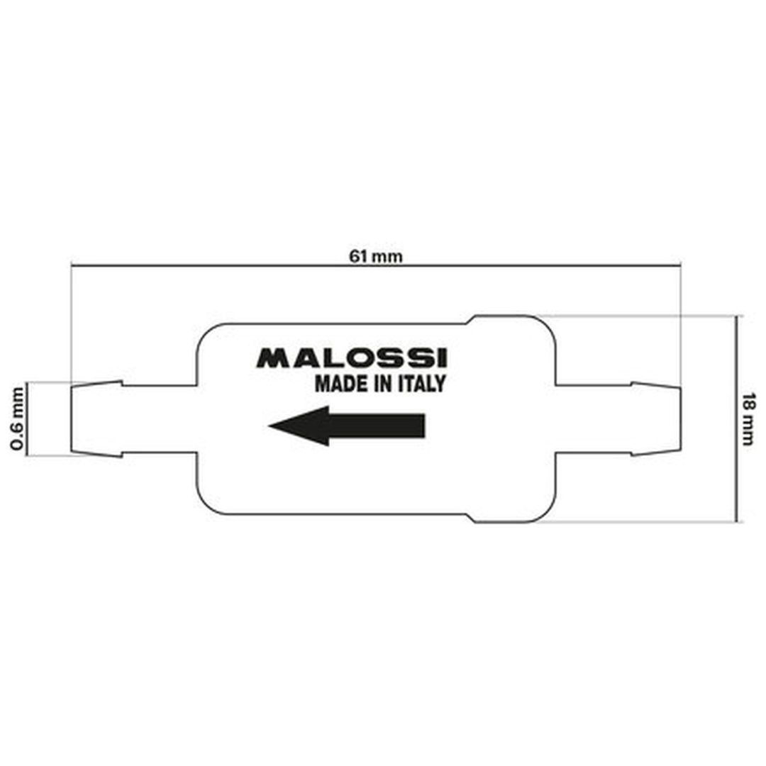 Bränslefilter MALOSSI – bild 4