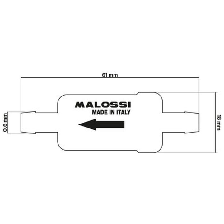 Bränslefilter MALOSSI – bild 4