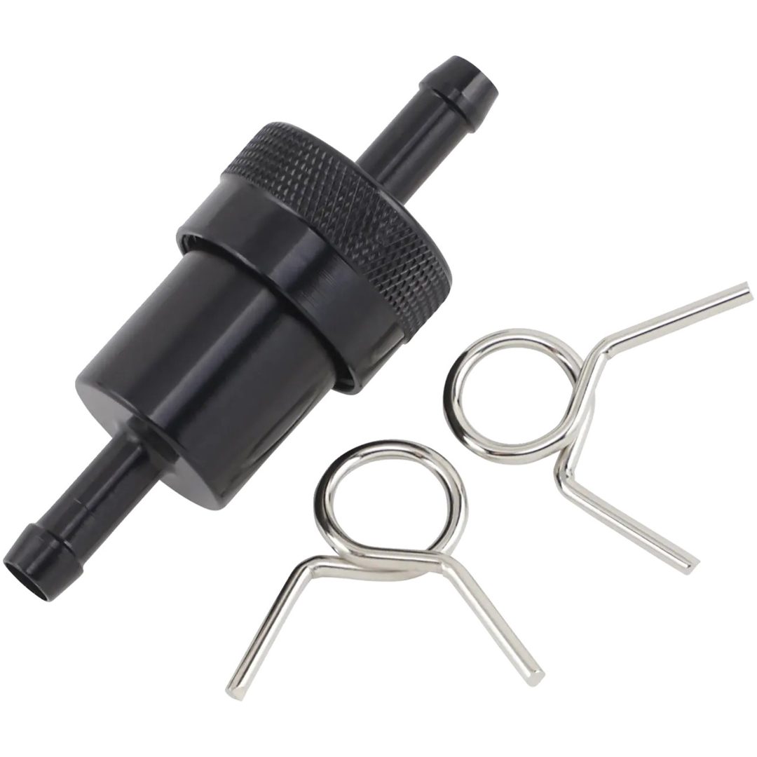 Bränslefilter Svart Anodiserad Aluminium EMGO