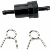 Bränslefilter Svart Anodiserad Aluminium EMGO
