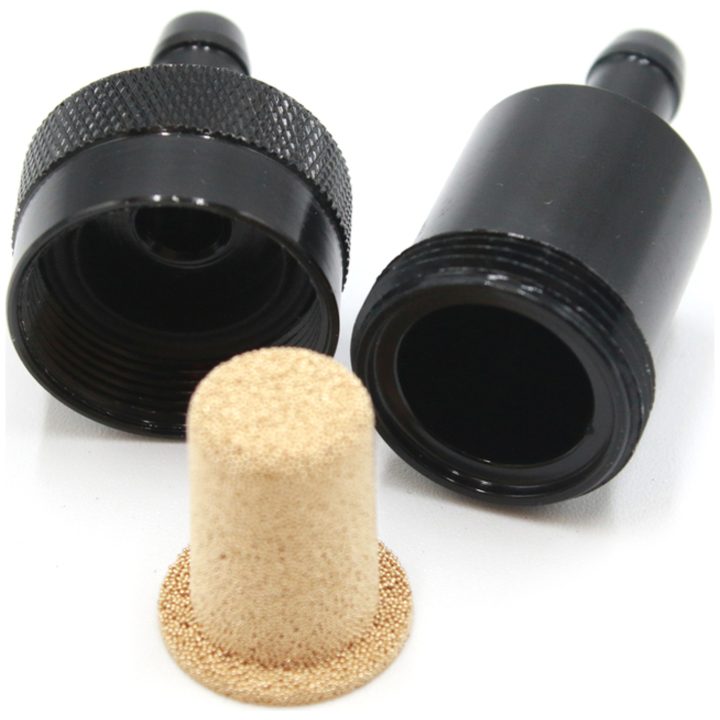 Bränslefilter Universal Aluminium Svart JMP – bild 2