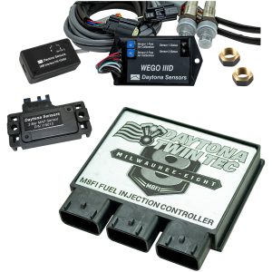 Bränsleinsprutning Elektronisk Styrenhet Kit Svart/vit DAYTONA TWIN TEC LLC