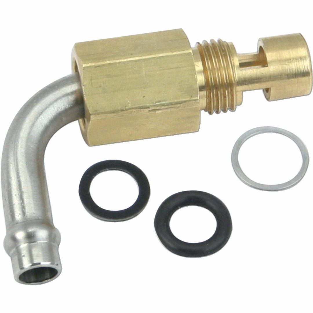 Bränsleinsug Svart/guld/silver S&S Cycle