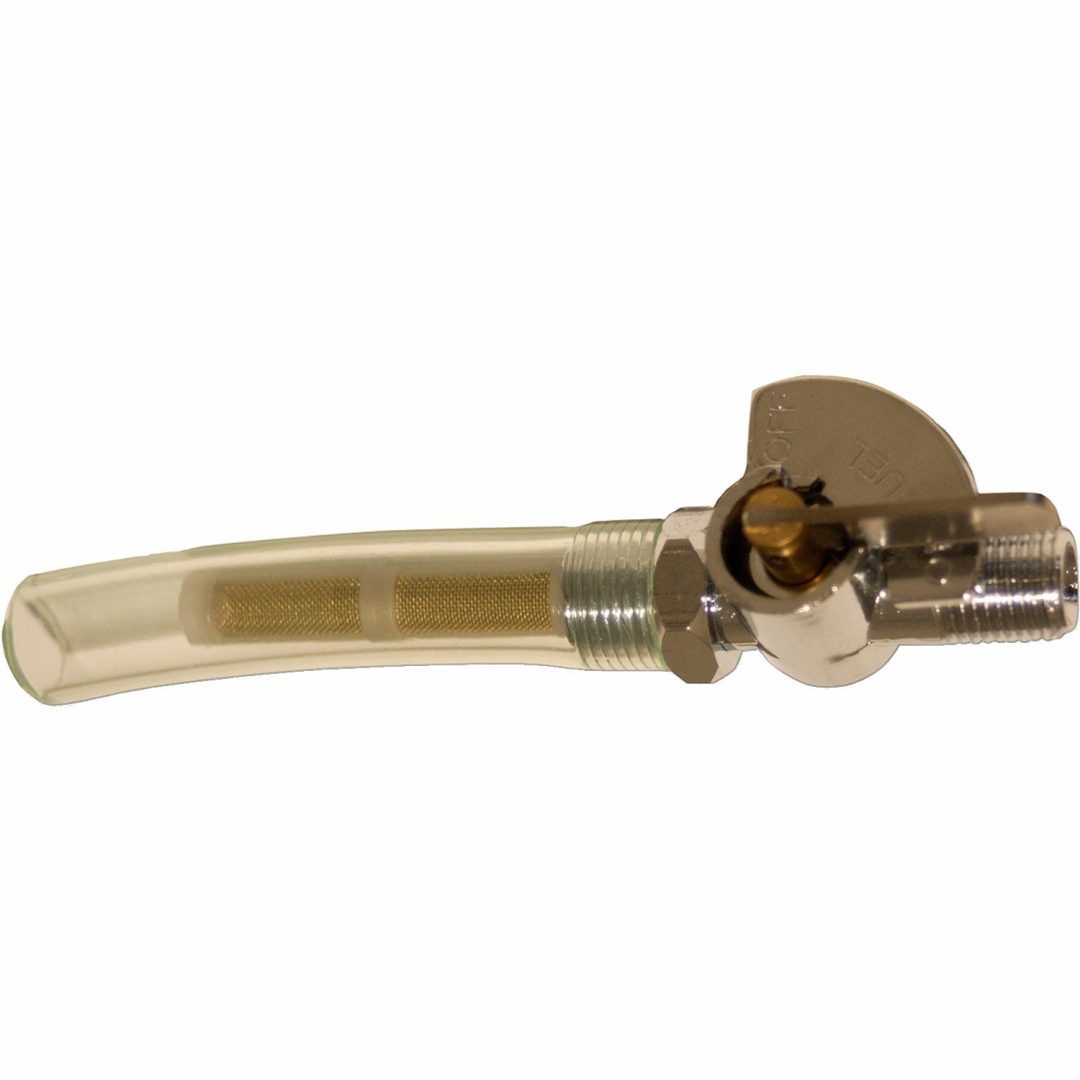 Bränslekran British-Style Krom Guld EMGO