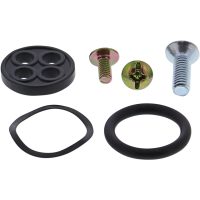 Bränslekran Renoveringssats Svart Silver MOOSE OFFROAD HARD-PARTS