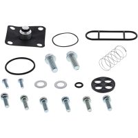 Bränslekran Renoveringssats Svart Silver MOOSE OFFROAD HARD-PARTS
