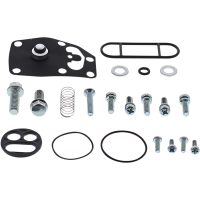 Bränslekran Renoveringssats Svart Silver MOOSE OFFROAD HARD-PARTS