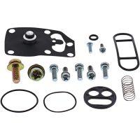 Bränslekran Renoveringssats Svart Silver MOOSE OFFROAD HARD-PARTS