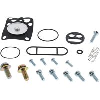 Bränslekran Renoveringssats Svart Silver MOOSE OFFROAD HARD-PARTS