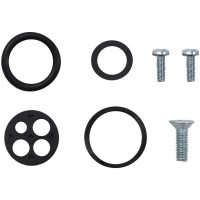 Bränslekran Renoveringssats Svart Silver MOOSE OFFROAD HARD-PARTS