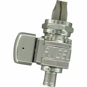 Bränslekran The Guzzler Polerad Aluminium PINGEL