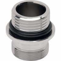 Bränslekranadapter Svart Krom DRAG SPECIALTIES