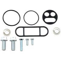 Bränslekranrenoveringssats Svart Silver PARTS UNLIMITED