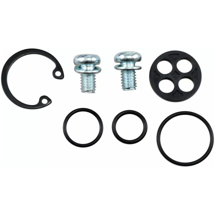 Bränslekranrenoveringssats Svart Silver PARTS UNLIMITED Reparationssats – bild 2