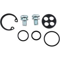 Bränslekranrenoveringssats Svart Silver PARTS UNLIMITED