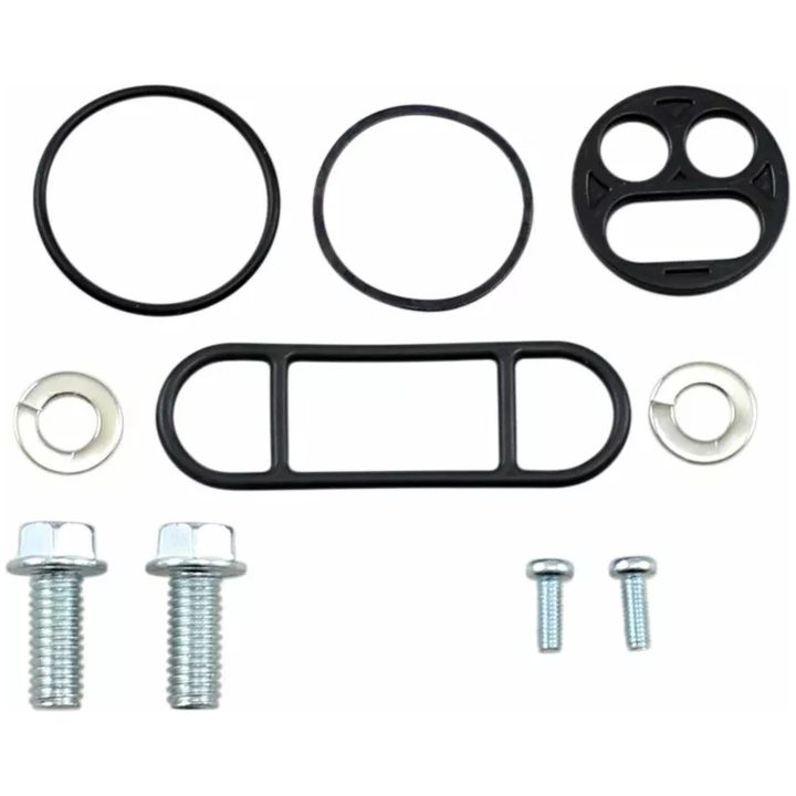 Bränslekranrenoveringssats Svart Silver PARTS UNLIMITED Reparationssats – bild 2