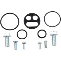 Bränslekranrenoveringssats Svart Silver PARTS UNLIMITED