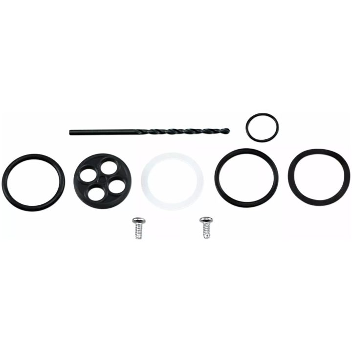 Bränslekranrenoveringssats Svart Silver PARTS UNLIMITED Reparationssats – bild 2