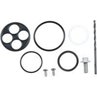 Bränslekranrenoveringssats Svart Silver PARTS UNLIMITED