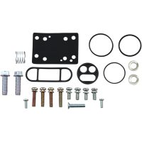Bränslekranrenoveringssats Svart Silver PARTS UNLIMITED