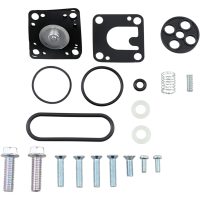 Bränslekranrenoveringssats Svart Silver PARTS UNLIMITED