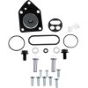 Bränslekranrenoveringssats Svart Silver PARTS UNLIMITED Reparationssats – miniatyr 1
