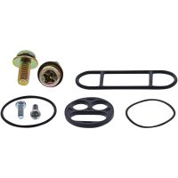 Bränslekranrenoveringssats Svart Zink MOOSE OFFROAD HARD-PARTS