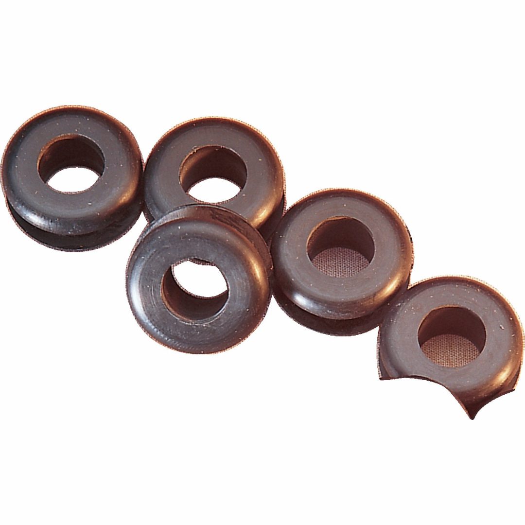 Bränsletankmonteringsgenomföring Svart Gummi JAMES GASKET